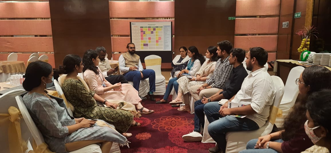 C3_NIUA's tweet photo. C-Cube organized the first in-person #CPIN event in #Ahmedabad. The discussion focused on the future mode of engagement, #datainitiatives in cities by members, development of #knowledgeproducts and #citizenawareness campaigns.
#C3actions #ClimateProIndia #climateactions https://t.co/OqkVi3WeT3