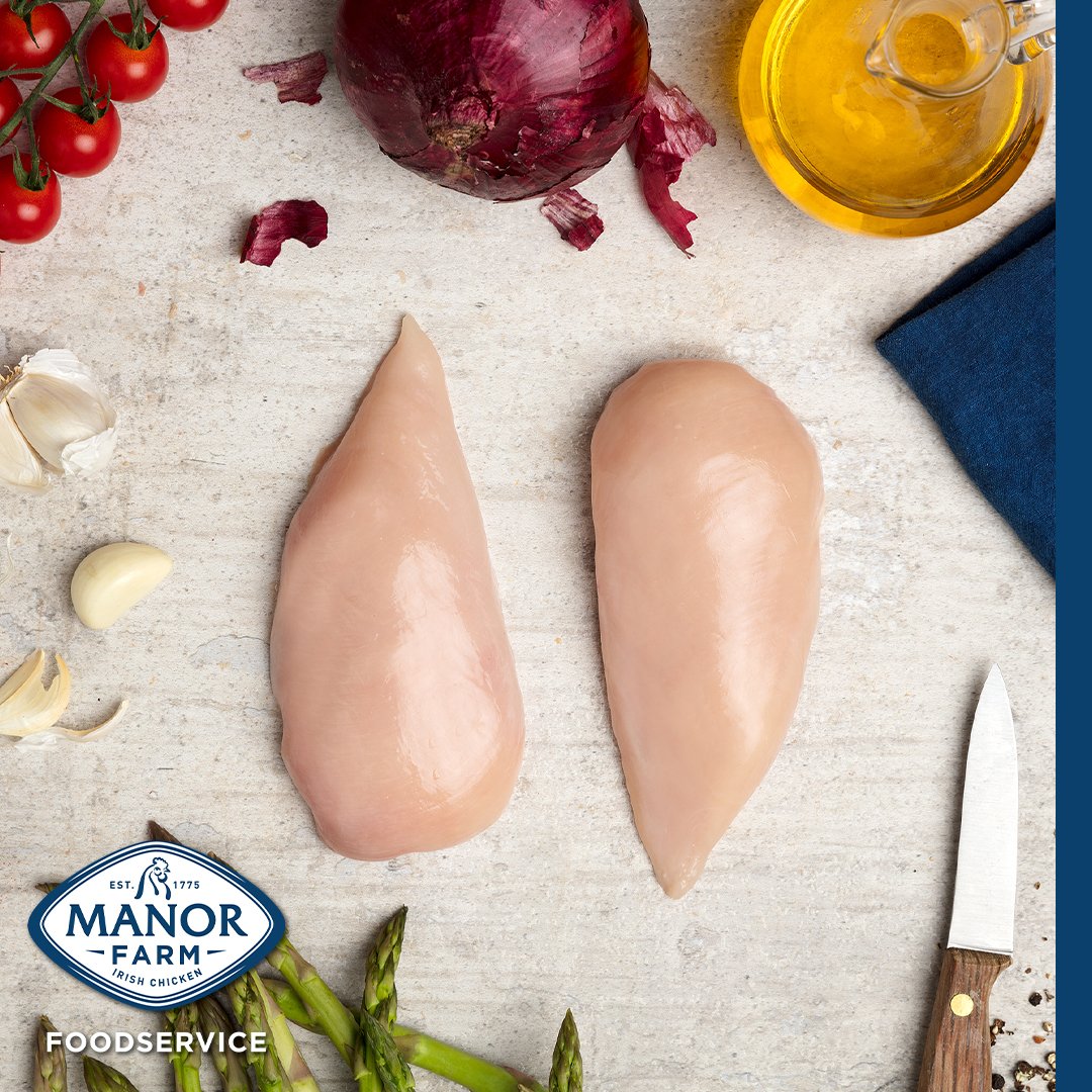 Why choose Manor Farm Foodservice for your business? Our chicken is 100% Irish, fully traceable AND <a href="/Bordbia/">Bord Bia - The Irish Food Board</a> approved. What more could you want? 

DM us today for samples. 
.
.
.
#ManorFarm #ManorFarmFoodservice #ManorFarmFS #Foodservice #IrishChicken #Chicken
