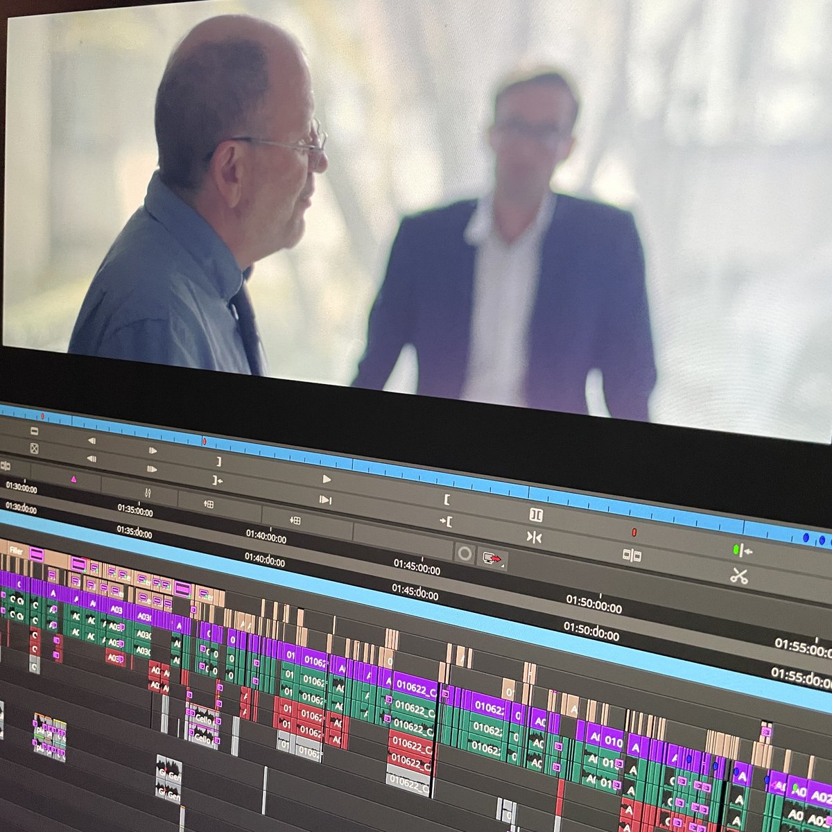 CivilWarMemory's tweet photo. Editing for the documentaries to accompany the @CivilWarMemory project is in full swing - no easy task as over 70 interviews have been recorded so far #cwmp #history #documentary https://t.co/nvntcgmrFk