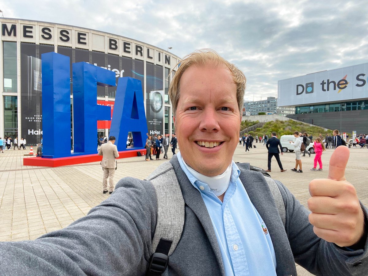 Tech und Zukunftsideen – auf der #IFA22 haben Axel und Jörg neue Trends für unser Sortiment gesucht. Wie wichtig die aktuelle Energiekrise dabei ist und welche nachhaltigen Lösungen es gibt, erzählen sie im O-TON.🎧
otto.de/newsroom/de/po…