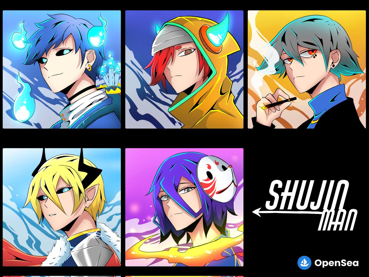 ⚡NEW DROP⚡
Thank you for your support SUHJIN MAN 
On opensea 0.01 ETH 
opensea.io/collection/shu…
.
.
#NFTTHAILAND #NFTshill #NFTs #nftcollector #NFTCommumity #NFTartwork #nftopensea #OpenSeaNFT