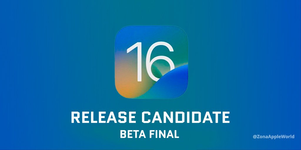 ZonaAppleWorld's tweet image. 🚨Al finalizar el #AppleEvent se va a lanzar #iOS16RC