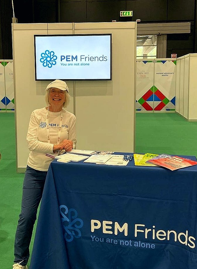 PemfriendsUk's tweet photo. Day 1 of the EADV CONGRESS 2022 and we're here and ready to chat.
Please come and see us.
We're worth talking to, patients can contribute alot to helping with diseases
#AIBDs
#EADVCongress https://t.co/opRKN5iuZ4