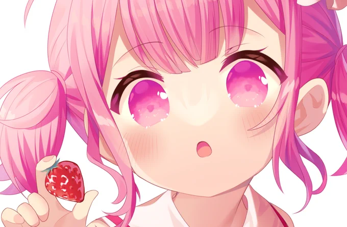 今描いてるイラスト!プロセカのえむちゃんです 
