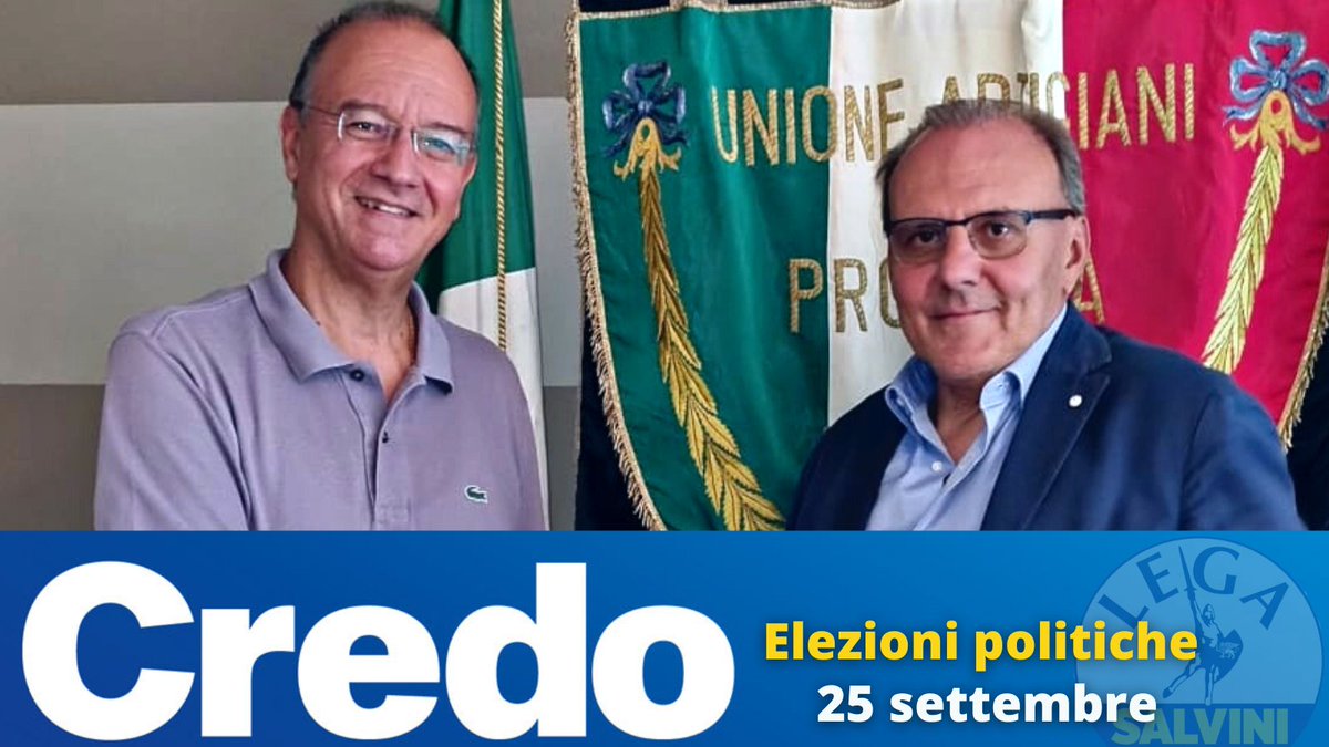 G_Valditara's tweet photo. Incontro con @maccornero63, presidente Unione artigiani. Abbiamo condiviso molte #problematiche che stanno particolarmente a cuore al mondo dell'artigianato. Caro #energia, #formazione e #istruzione tecnico-professionale, pressione fiscale, semplificazione.
Io ci #credo https://t.co/i2gbw9I6Pv