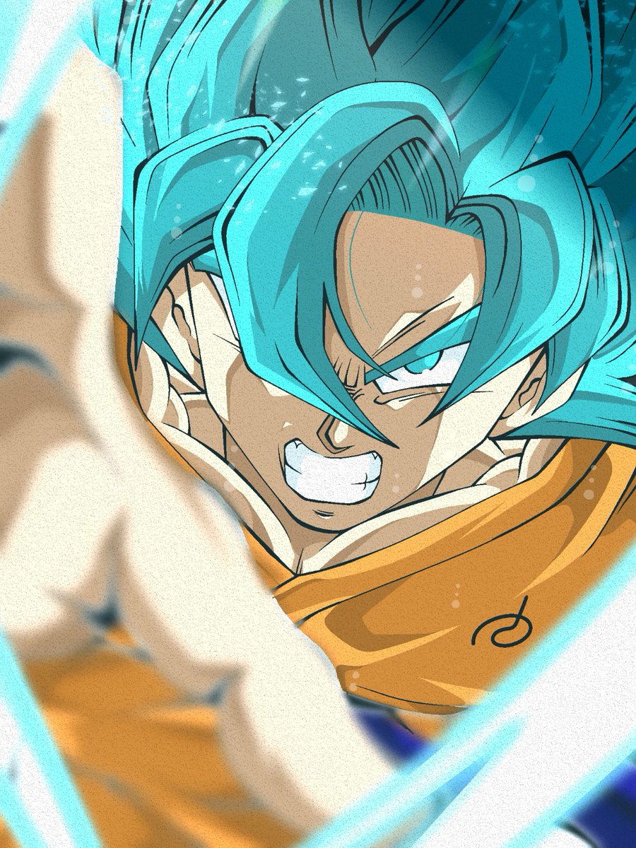 Goku Super Sayajin God - Desenho de ____leo____ - Gartic