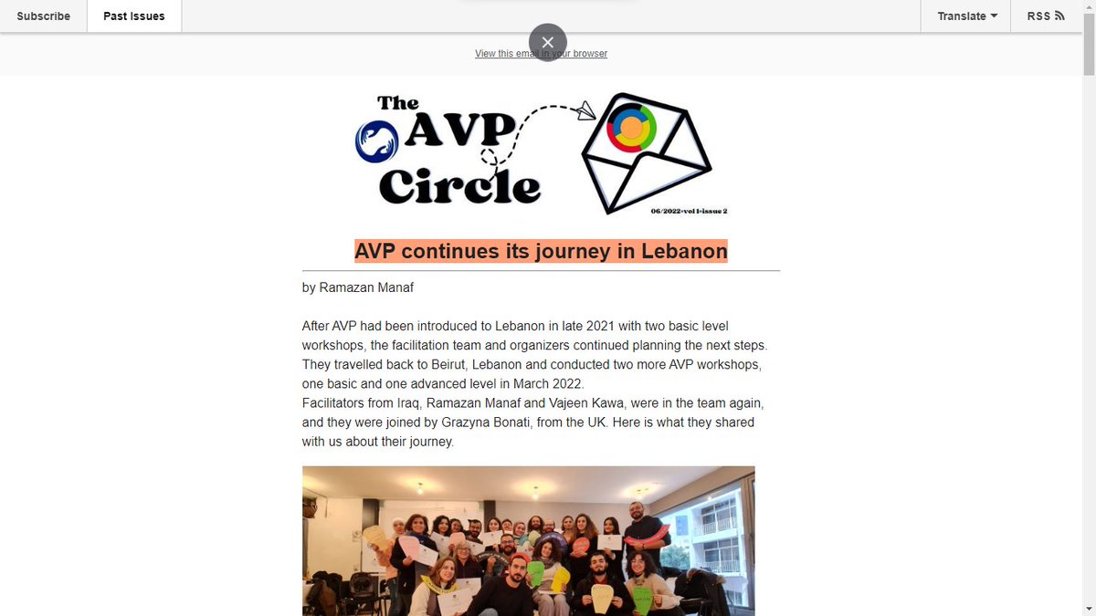 AVP International tweet media