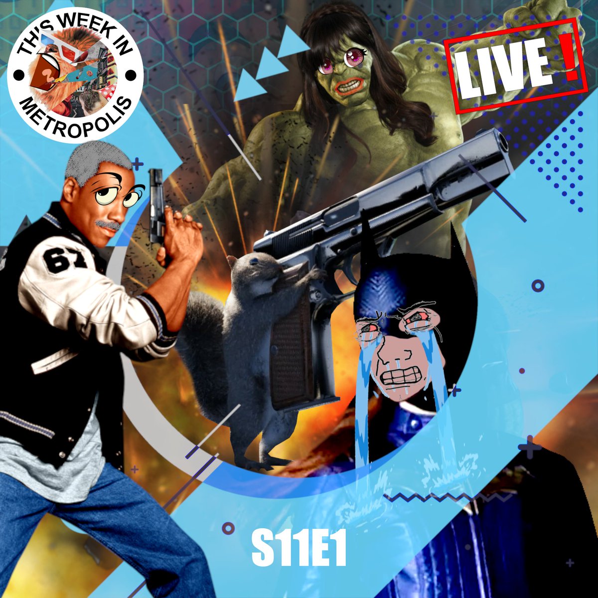twimetropolis's tweet image. Season 11 | Episode 1

We're back with a bang after a month away! Topics on this weeks show included:

⭐️ Beverly Hills Cop 4!!
⭐️ She-Hulk
⭐️ Squirrel with a Gun
⭐️ Batgirl cancelled!
⭐️ and lots more

You can check out the show in all the usual places, via the link in our bio.
