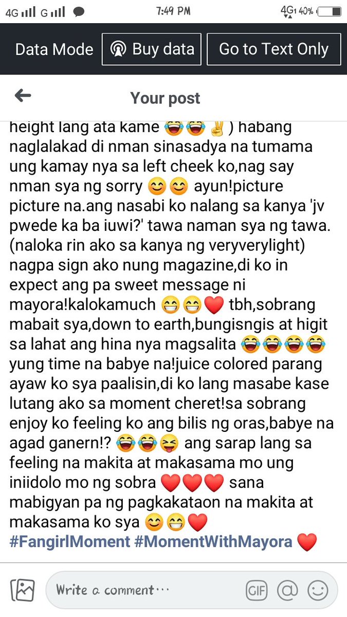 danicarries's tweet photo. my 2016 fb memories with ate Jones 💛naiiyak ako na natutuwa habang binabasa ko 😭😭 napaka magical talaga ng first time sa pag fafangurling 💖 mula noon hanggang ngayon, ikaw parin. ilysm ate @MsJ0NA 💛💛💛💛💛 https://t.co/NQAtJjjXXN