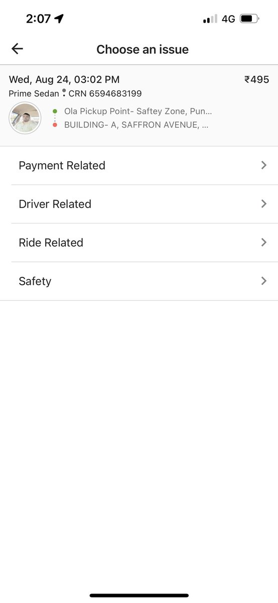naveenbhat01's tweet photo. @ola_supports already paid cash to driver. https://t.co/0ZrdyVKpzx
