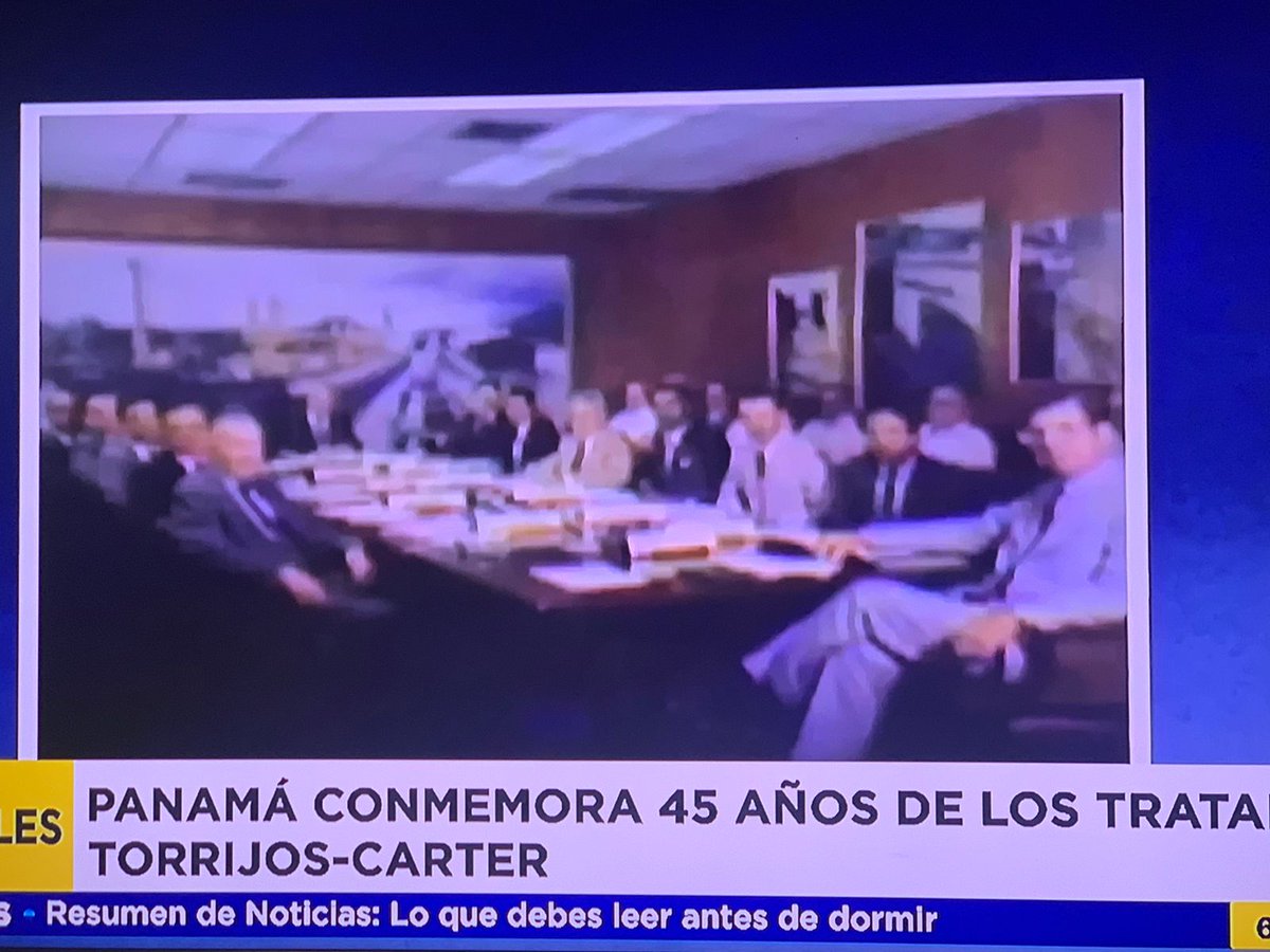 A 45 años de la. Firma de los tratados Torrinos Carter, gustele a quien le guste OTH un nacioalista, estadista y líder