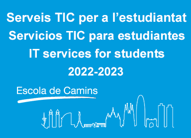 CaminsTECH (@caminstech) on Twitter photo Resum dels principals Serveis TIC per a l'estudiantat de l'Escola de Camins Curs 2022-2023 <a href="/EscolaCaminsUPC/">Escola de Camins</a> caminstech.upc.edu/serveis/servei… Resum dels principals Serveis TIC per a l'estudiantat de l'Escola de Camins Curs 2022-2023 <a href="/EscolaCaminsUPC/">Escola de Camins</a> caminstech.upc.edu/serveis/servei…