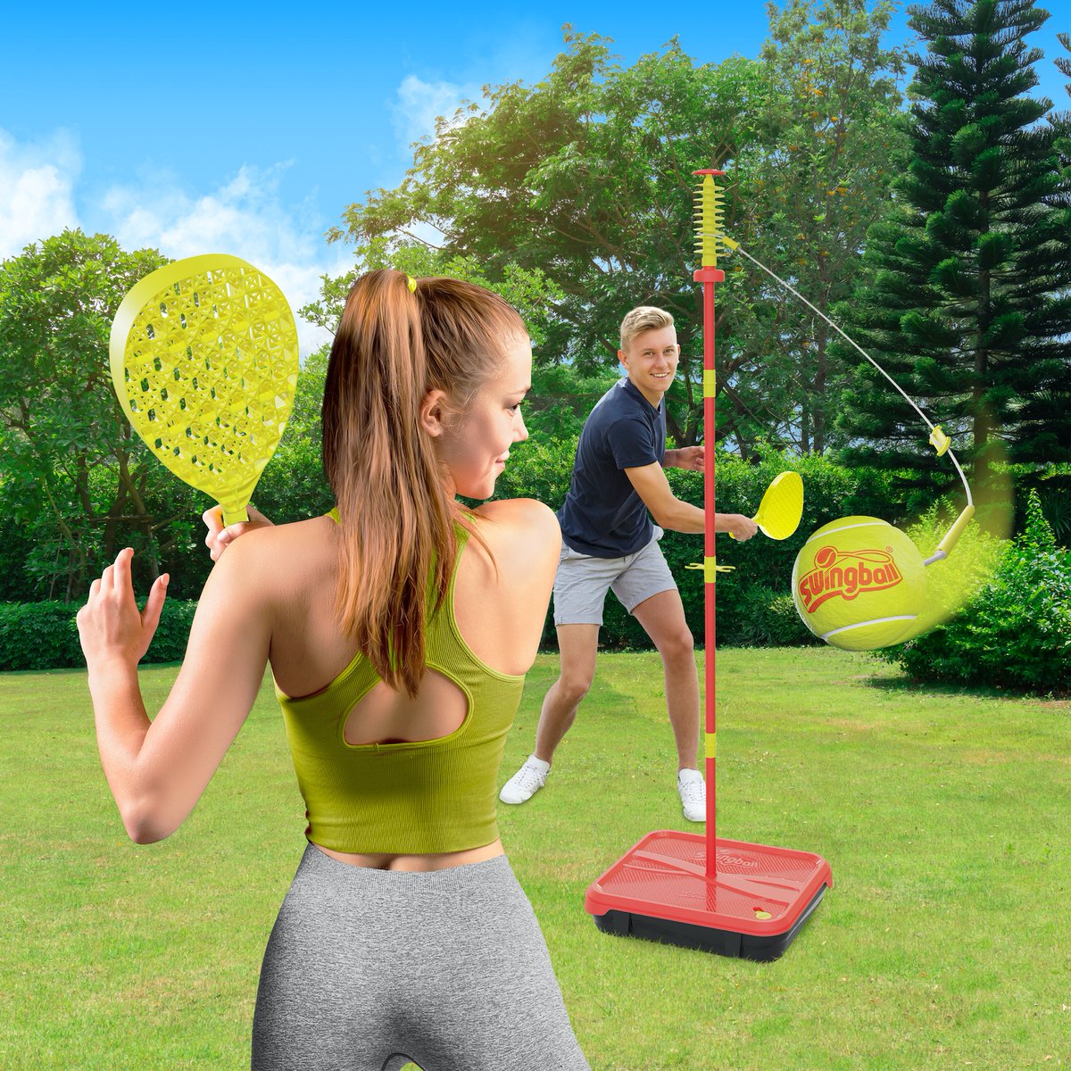 The game everybody loves! The Classic All Surface Swingball is the perfect game for the whole family to get involved with, where the older generation can teach the youngsters. 

bit.ly/3nveOqT