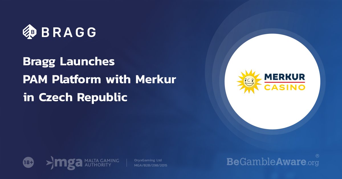 We are delighted to announce that we have launched our comprehensive Player Account Management (PAM) solution with Merkur Gaming in the Czech Republic.
$BRAG