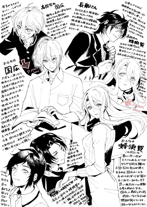 現パロ姥蜂のずっと描きたいと思ってるお話
顔つきがやっと見えてきたのでメモ…と言ってメモ絵ばかり量産してしまう…

文字が多いです
ナチュラルにょた

さすがにあと2年くらいで…出したいです…

 #今日の姥蜂ちゃん 