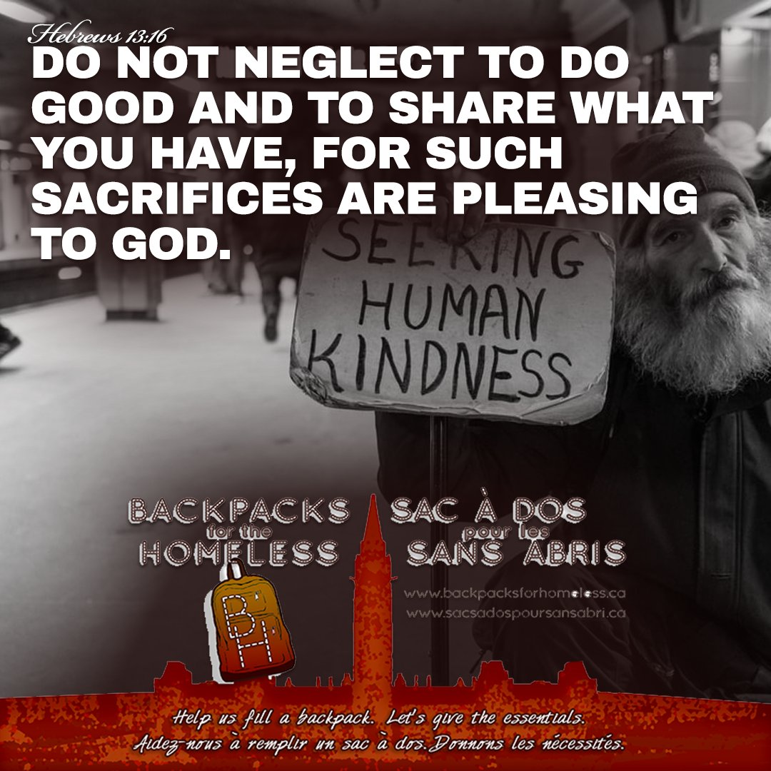 RonPitre's tweet photo. Our Goal is to fill 1500 Bags for the homeless and we need $35,000.

Visit https://t.co/I8ucQ4MySp now! https://t.co/mrOfnrRRq9