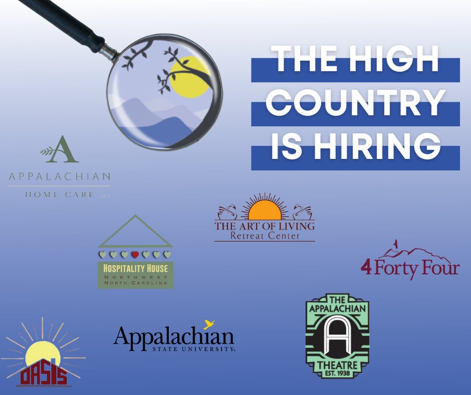BooneNCChamber's tweet photo. π Have no fear, #WataugaWorkforceWednesday is here! You know the drill.. check out our Career Center for new local job listings and contact us to have your business featured!
π https://t.co/kgXjkVUjFu https://t.co/ZzL09Pmtzr