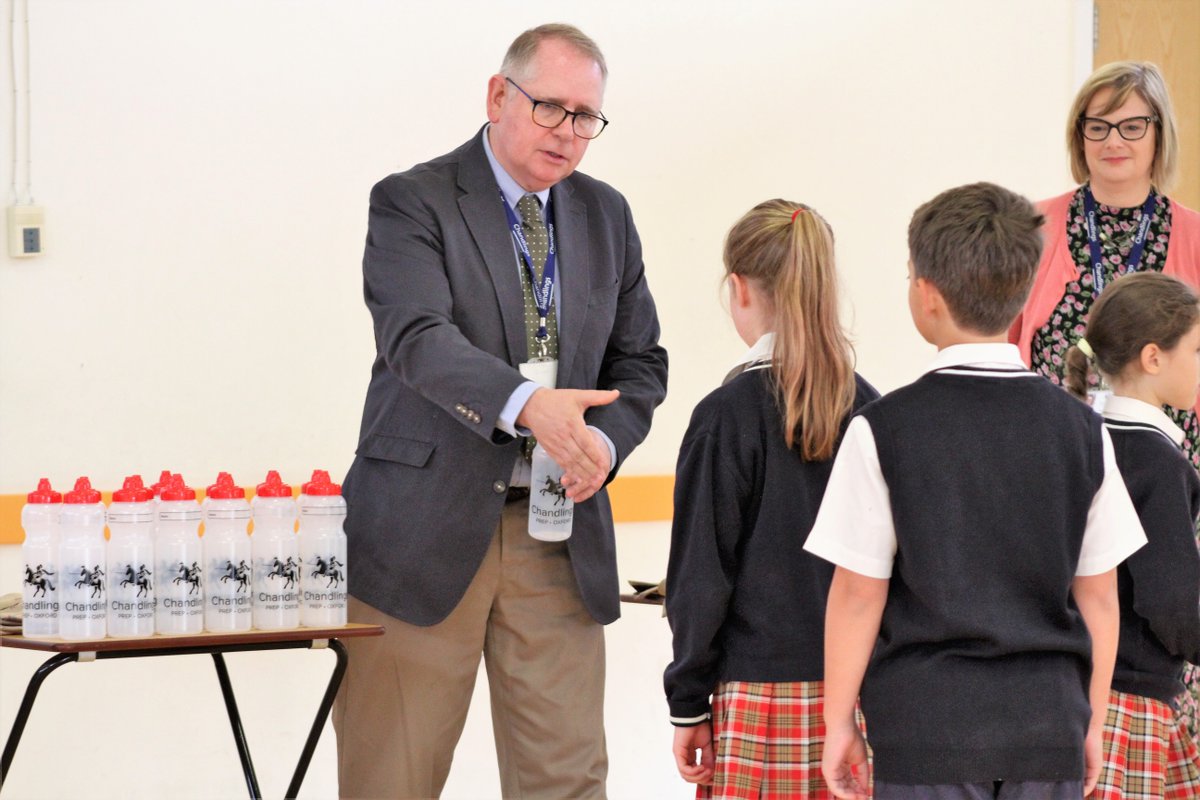 chandlings_sch's tweet photo. When the children move into Year 3 they enter into Prep and find out what house they are in. This special occasion is marked as they receive their new house tie and water bottle. #poltimore #astley #richardson #chandlingsprep #specialmoments https://t.co/VO262peIXf