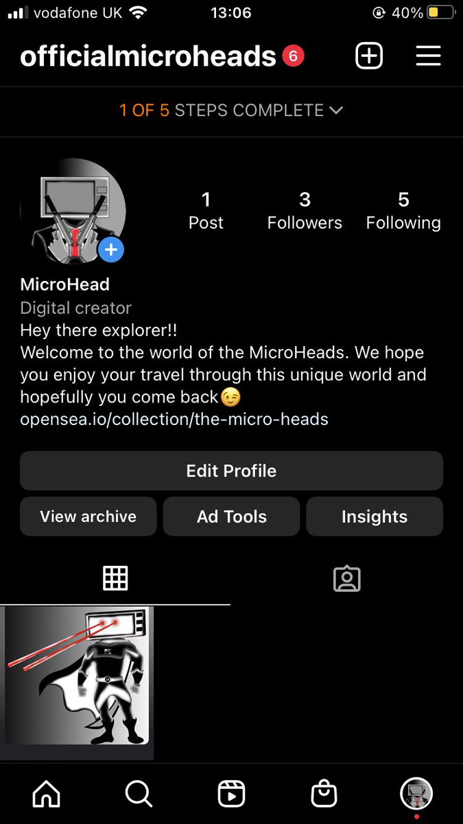 I’ve made an Instagram page to promote my NFT’s. Come along and follow me, I’ll follow back for sure!!