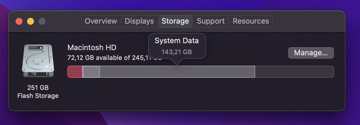 theo_fln's tweet photo. Hey @AppleSupport, how to fix that please ? ( MBP 13" 2020 M1, OS 12.5.1 ) https://t.co/iFdQVzEKCy