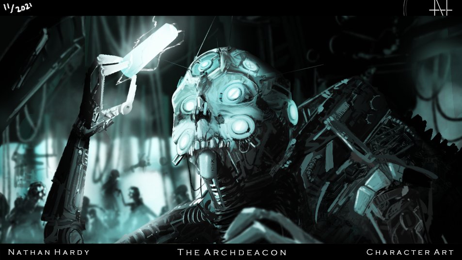 The Archdeacon

#characterdesign  #conceptart #gameart