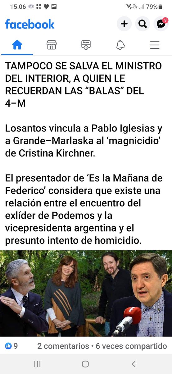 SalvemosPilar's tweet photo. @FurmanElias A qué vino Pablo Iglesias?  A darle ideas de autoatentando? https://t.co/Ai3BgpwXBb