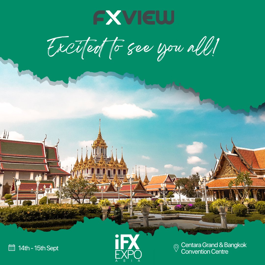 Fxview_Events's tweet photo. We are super excited and ready for the @iFXEXPO Asia 2022!🥳
Stop by booth #2 and meet our team on 14th September. 

#Fxview #iFXExpo2022 #Bangkok #networking #Thailand #forex https://t.co/Mn8kvoc3Bm