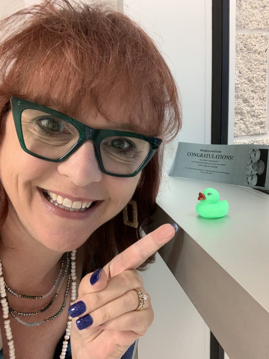 MrsBsStage's tweet photo. @Academytheatre2 @SingleyAcademy Look what I found paying a visit to our neck of the woods… #SingleyLuckyDucky https://t.co/UePh6En5T8