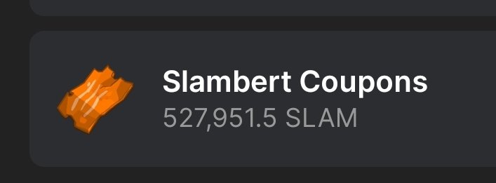 SneakySlamberts's tweet photo. GM SlamFam

Solid Slambert has hit the 250k Slam mark!
Over 500 entries and growing!

Need SLAM? Better chore / bg / snag it on FFF Token Market. https://t.co/zrJYv23oxp