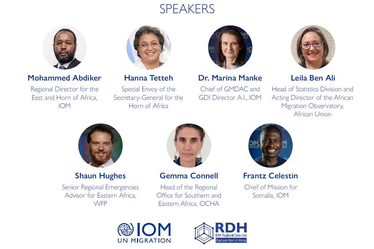 RDHRONairobi's tweet photo. 🗣️ We have an exciting lineup of speakers‼️

@AbdikerM @HannaTetteh @leilabenali @CelestinFranz + Dr. Marina Manke of @IOM_GMDAC, Shaun Hughes of @WFP_Africa and Gemma Connell of @UNOCHA_ROSEA 

Join us live via Zoom tomorrow: https://t.co/OoNsT8S8VJ (registration is still open) https://t.co/vCsaYQ5jJJ