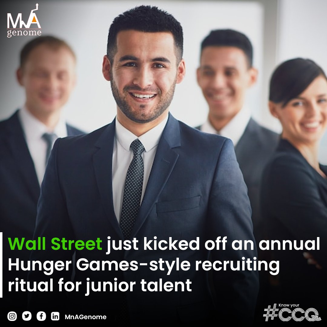 GenomeMna's tweet photo. Private-equity associate recruiting for 2024 roles is underway, forcing junior bankers to compete under extreme stress. What will be the future of employment here?

Read here: https://t.co/nuNBJ1ymid

#trends #MnAGenome #KnowYourCCQ #CultureDueDiligence #Culture https://t.co/QE1Aa7dv6t