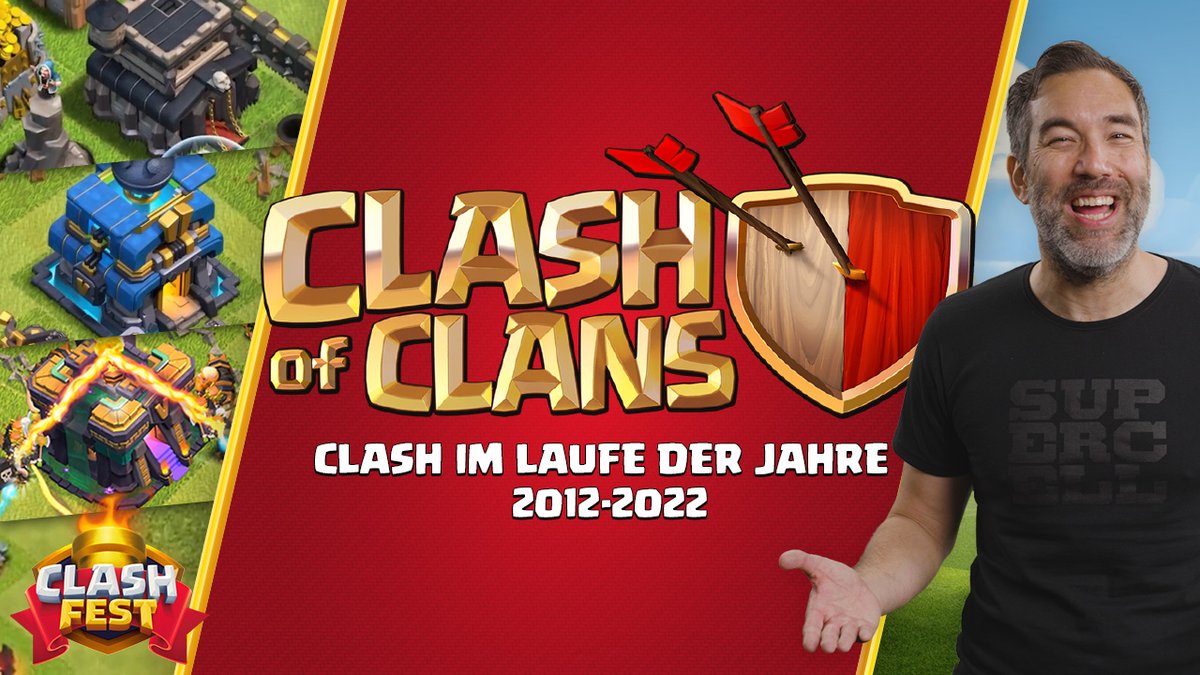 Im heutigen Video werfen wir einen Blick auf die wichtigsten inhaltlichen Änderungen in Clash of Clans, Jahr für Jahr! 

Von der Einführung von RH 9 bis RH 14, Supertruppen und der kürzlich hinzugefügten Clanstadt, begleitet uns durch die Jahre: youtu.be/tt3I0PaqZCo