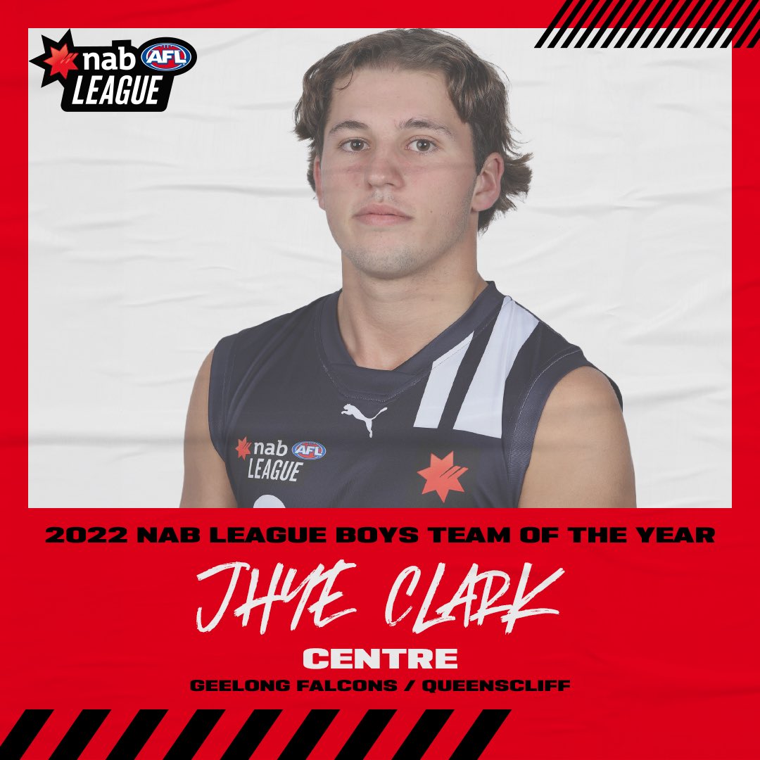 Geelong Falcons (@geelongfalcons) on Twitter photo Congratulations to our @nableague Boys Captain, Jhye Clark, who has been named in the NAB League Team of the Year! #falconsfamily Congratulations to our @nableague Boys Captain, Jhye Clark, who has been named in the NAB League Team of the Year! #falconsfamily