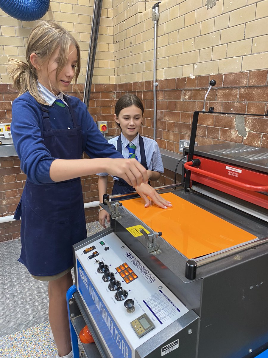 Many thanks to <a href="/Crclarkeandco/">CRClarke</a> for the generous advice and support that enabled us to get the vacuum former working again. A really lovely company to deal with. #dtresources #schoolworkshop #maidavaleschooldt