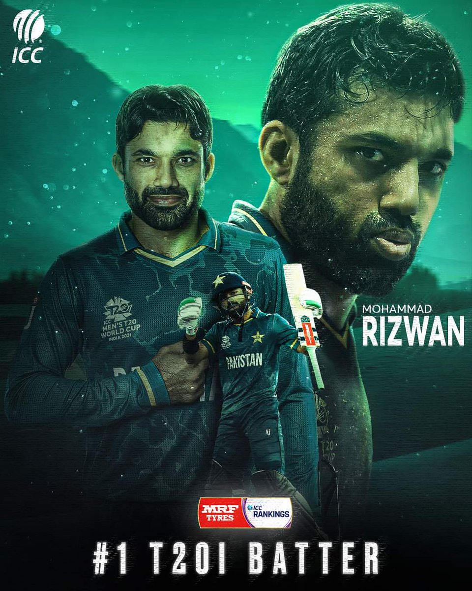 sufii_tweets's tweet photo. Congratulations Rizwan Sir For getting No.1 rank of batting in #t20 Format ... https://t.co/HygwNqHWJA
