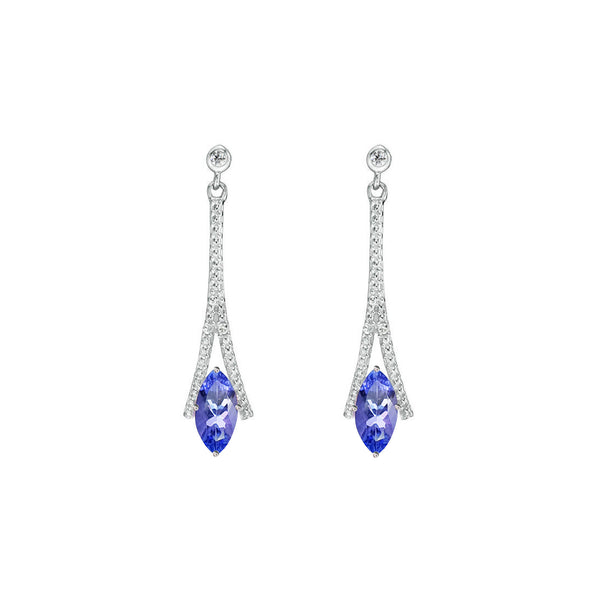 Inspired by the most famous architecture of the planet, the Eiffel tower symbolises romance and love. 

#Tanzania, #RareGemstones, #Tanzanites. #Unheated, #Marquise, #romantic, #love, #earrings

bit.ly/3qSVfuH 

W111 G139 BETTY CONTEMPORARY EARRINGS - TANZANITE MARQUISE