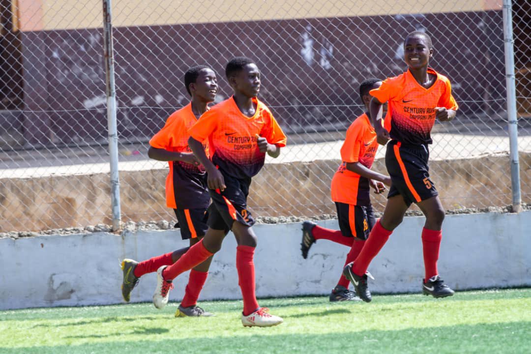 centuryscgh's tweet photo. Our dependable Right Back Moses Arthur, celebrating his first goal against Arsenal Babies FC since joining Century Soccer Club two seasons ago.
#CenturySCGh
#MastersOfTheField https://t.co/ml9N0knYde