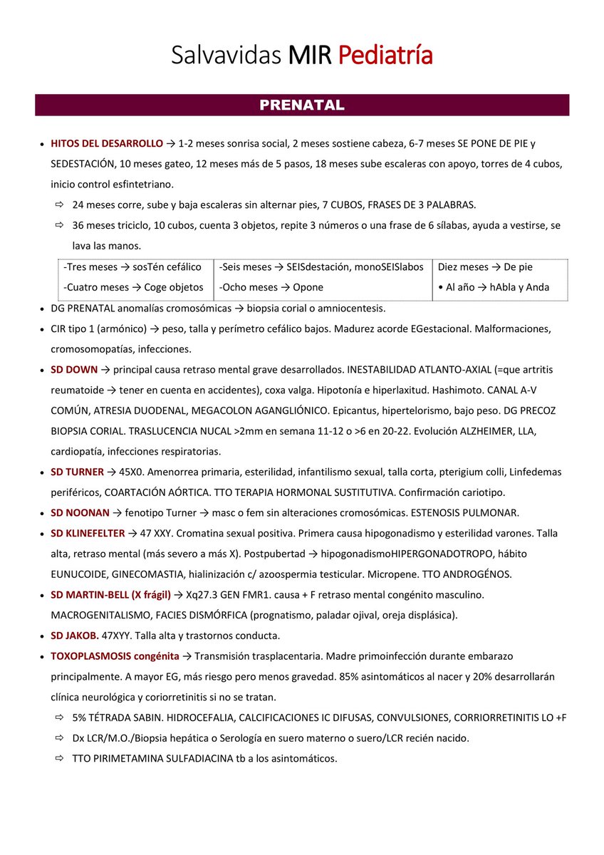 DrGratacos's tweet photo. Hilo de Pediatría por si vais pillados de tiempo o directamente sois como yo de ir al grano en la vida. 5 tomos😋
REPASO PEDIA (I) https://t.co/spyHiLs7mU