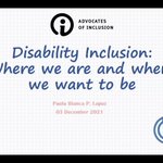 Photo by Advocates of Inclusion (@InclusionPH)