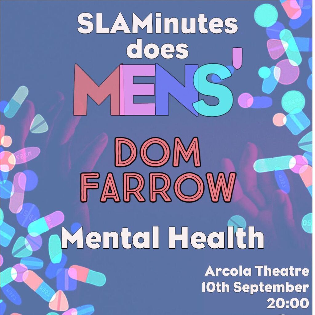 #3 in #SLAMinutes does #mens #mentalhealth is the wonderful and phenomenal #actor @domeightyseven 
.
THIS SATURDAY, <a href="/arcolatheatre/">Arcola Theatre</a> raising money for Mind
.
TIX in bio &amp; buff.ly/3PFFLEQ
.
#theatre #spokenword #poetry #writing #newwriting #performance #MentalHealthAwarene…