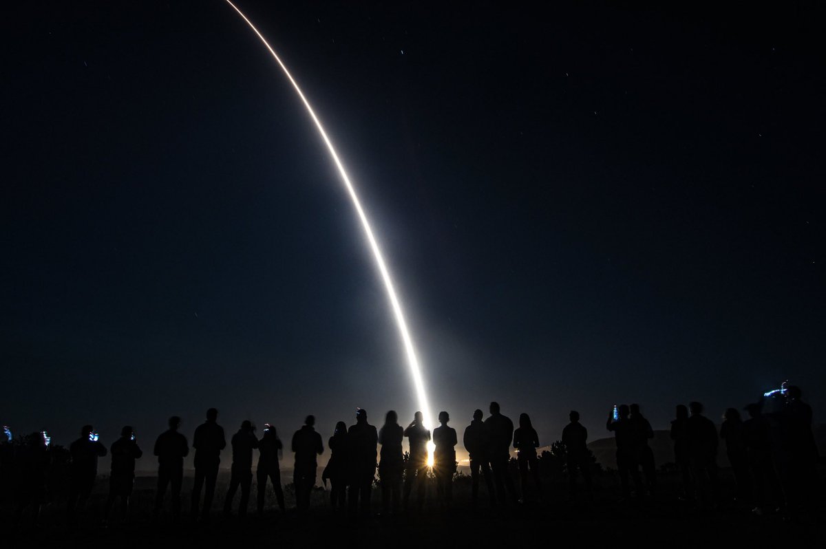 For 50+ years, #MinutemanIII #ICBM fleet has underpinned our strategic force & ensured protection of the homeland & our Allies as a leg of the #nucleartriad. Today, #Strikers showcased that readiness during an operational test launch, proving we are #SafeSecureReady. #GT244