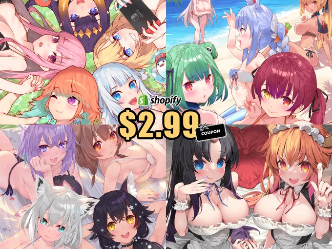 Hi everyone, thank you for support. 🥰
It's my Shopify $2.99 Coupon for September.
https://t.co/QjmcCok9CN 