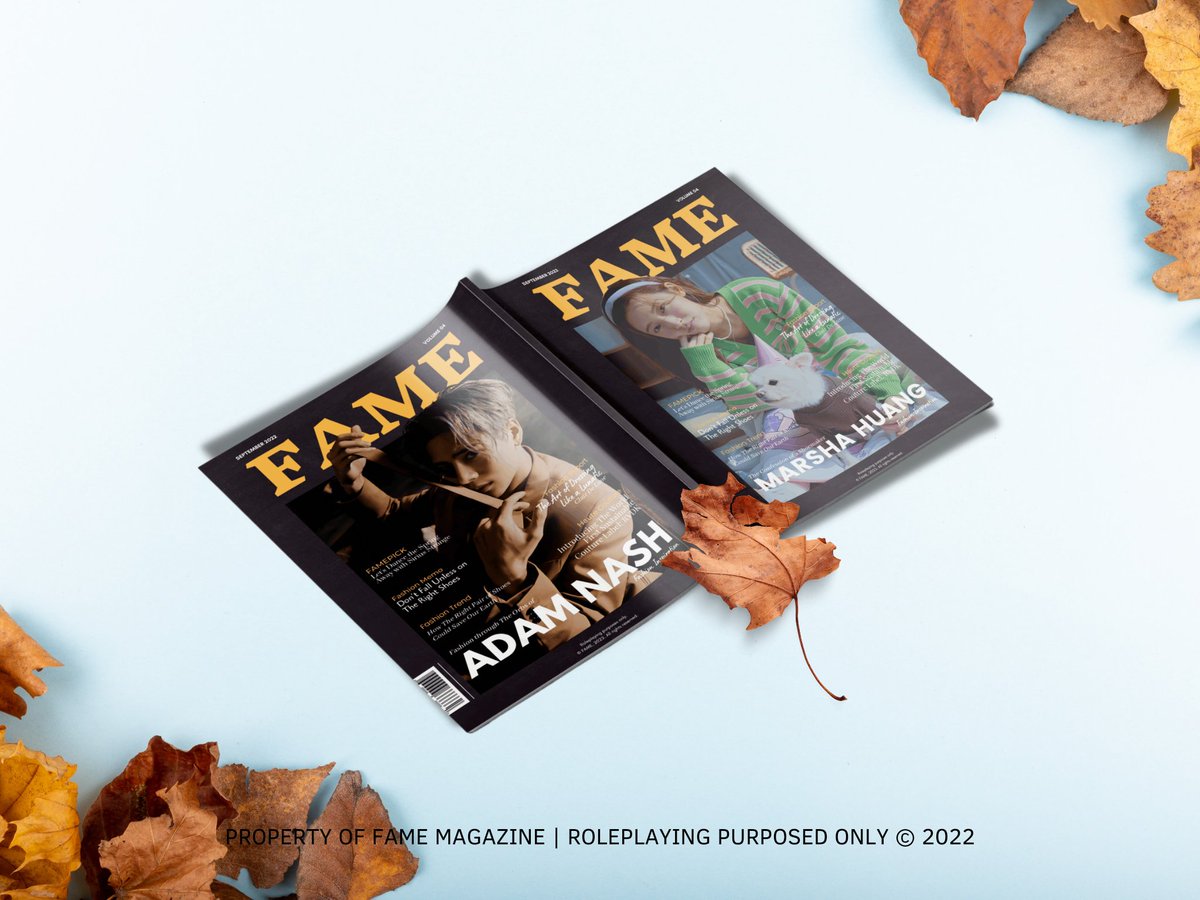 FAME_MAGZ's tweet photo. ㅤ
ㅤ
                𝐅𝐀𝐌𝐄 𝐌𝐀𝐆𝐀𝐙𝐈𝐍𝐄
          VOL.4 SEPTEMBER ISSUE

"DON'T FALL UNLESS FOR THE RIGHT SHOES"
ㅤ
ㅤ https://t.co/zzKa58Ljki