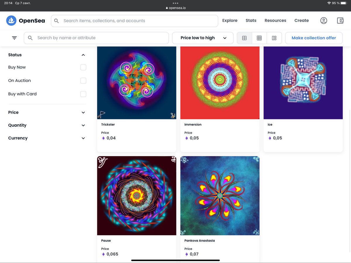 RA_NFT_ART's tweet photo. Someone decided to copy my collection!
Does it look like success?
But you be careful! This collection activates the positive aspects of life for those who respect it. But Energies are unpredictable when you treat them with due respect.
#NFT #NFTcollections #MindEvolution https://t.co/Tm6aG7nTJi