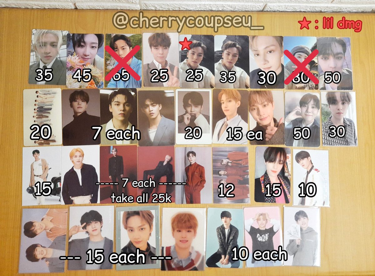 cherrycoupseu_'s tweet photo. [Help RT]  CLEARENCE SELL
wts / want to sell svt pc ready ina

★ 95% good condi
★ keep event🍊 (max. 2x event)
★ inc. packing
❌ exc adm 1.7%
❌ no hnr &amp; cancel
📍Karawang, jabar

t. wts seventeen official photocard &amp; trading card ready ina. https://t.co/8H1BQuBAx6
