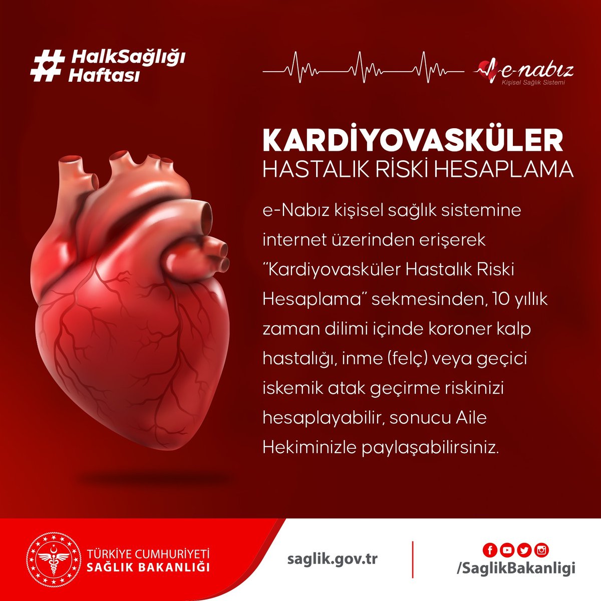 giresunism's tweet photo. KALP VE DAMAR HASTALIKLARI RİSKİ NASIL HESAPLANIR?
Bilgi edinmek için https://t.co/ZMW10jo2Pr linkinde yer alan broşürü inceleyebilirsiniz.
#HalkSağlığıHaftası
#KronikHastalıkTakibi https://t.co/ZpIabEmfMU