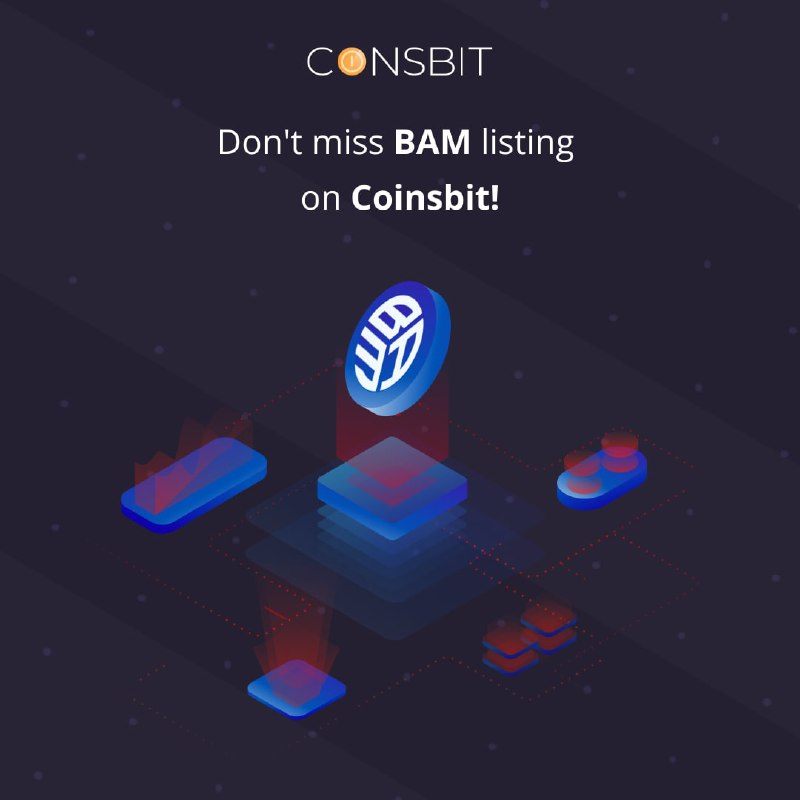 justbamtoken's tweet photo. 🔥 Don't miss BAM token listing on Coinsbit! 🔥

💥 Dear users, we are glad to inform you that BAM token will be available on Coinsbit on 09.09.2022!

#Coinsbit #Listing #BAM https://t.co/PAvky5mypd