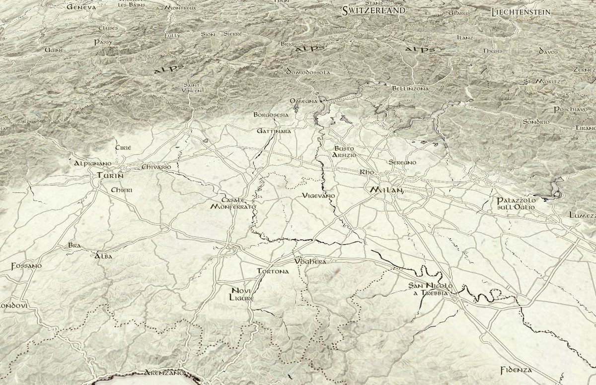 NaoCasanova's tweet photo. ¿Os gustaría tener un mapa de vuestra localidad pero parecido al de EL SEÑOR DE LOS ANILLOS?
LORD OF THE MAPS consigue darles un aire similar. (Aunque no son iguales del todo, faltan las montañitas y los bosquecillos apretados.)
https://t.co/bIf0tp9cyY https://t.co/8RwsPIZU7i