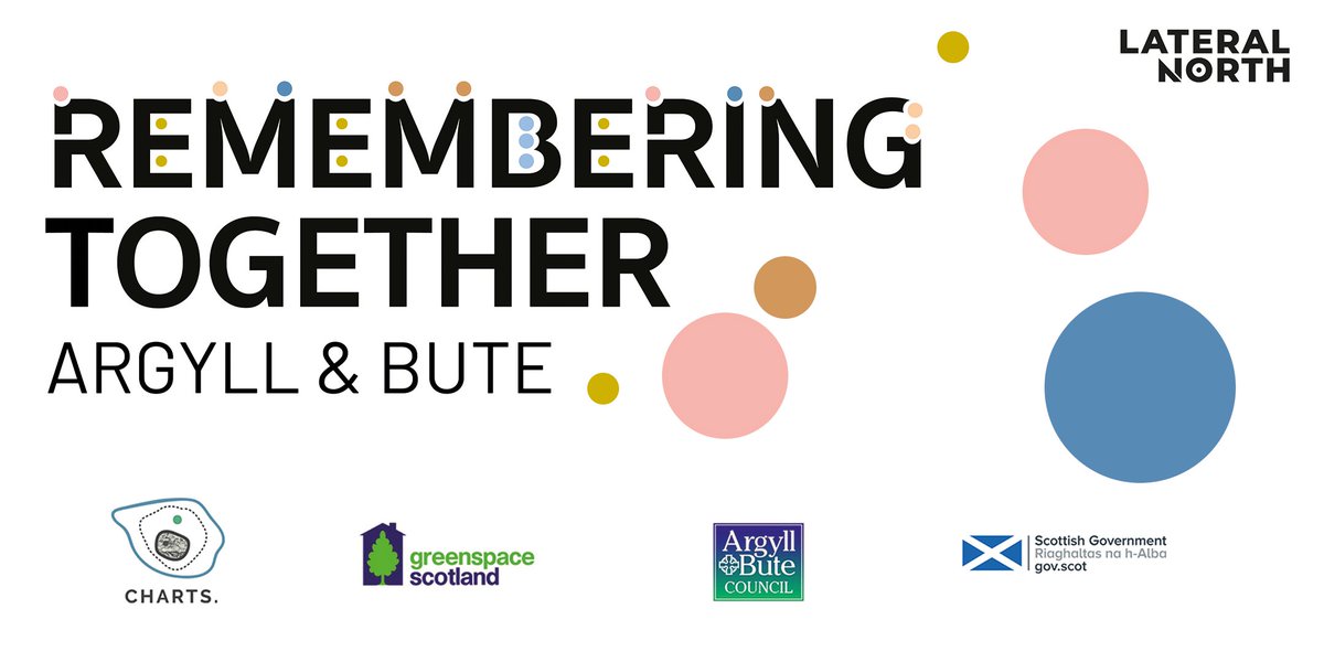 LATERAL NORTH (@lateralnorth) on Twitter photo We are delighted to be working w <a href="/greenspacescot/">greenspace scotland</a> <a href="/CHARTArgyllIsle/">CHARTS. Argyll & Isles</a> <a href="/argyllandbute/">Argyll and Bute Council</a> + <a href="/scotgov/">Scottish Government</a> to develop Remembering Together Argyll and Bute.
Throughout Sept and Oct we are running workshops to co-create a covid memorial. Find out how to get involved here: eventbrite.co.uk/e/remembering-β¦ We are delighted to be working w <a href="/greenspacescot/">greenspace scotland</a> <a href="/CHARTArgyllIsle/">CHARTS. Argyll & Isles</a> <a href="/argyllandbute/">Argyll and Bute Council</a> + <a href="/scotgov/">Scottish Government</a> to develop Remembering Together Argyll and Bute.
Throughout Sept and Oct we are running workshops to co-create a covid memorial. Find out how to get involved here: eventbrite.co.uk/e/remembering-β¦
