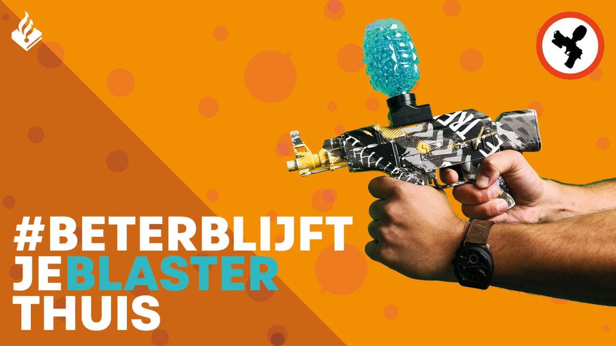 Tegenwoordig krijgen wij steeds meer melding van jongeren die gelblaster gebruiken op de openbare weg. Maar mag dit ook? Kijk op
politie.nl/informatie/mag…

#Politie #gelblaster #Maassluis #Vlaardingen #HoekvanHolland #Waterweg #beterblijftjeblasterthuis